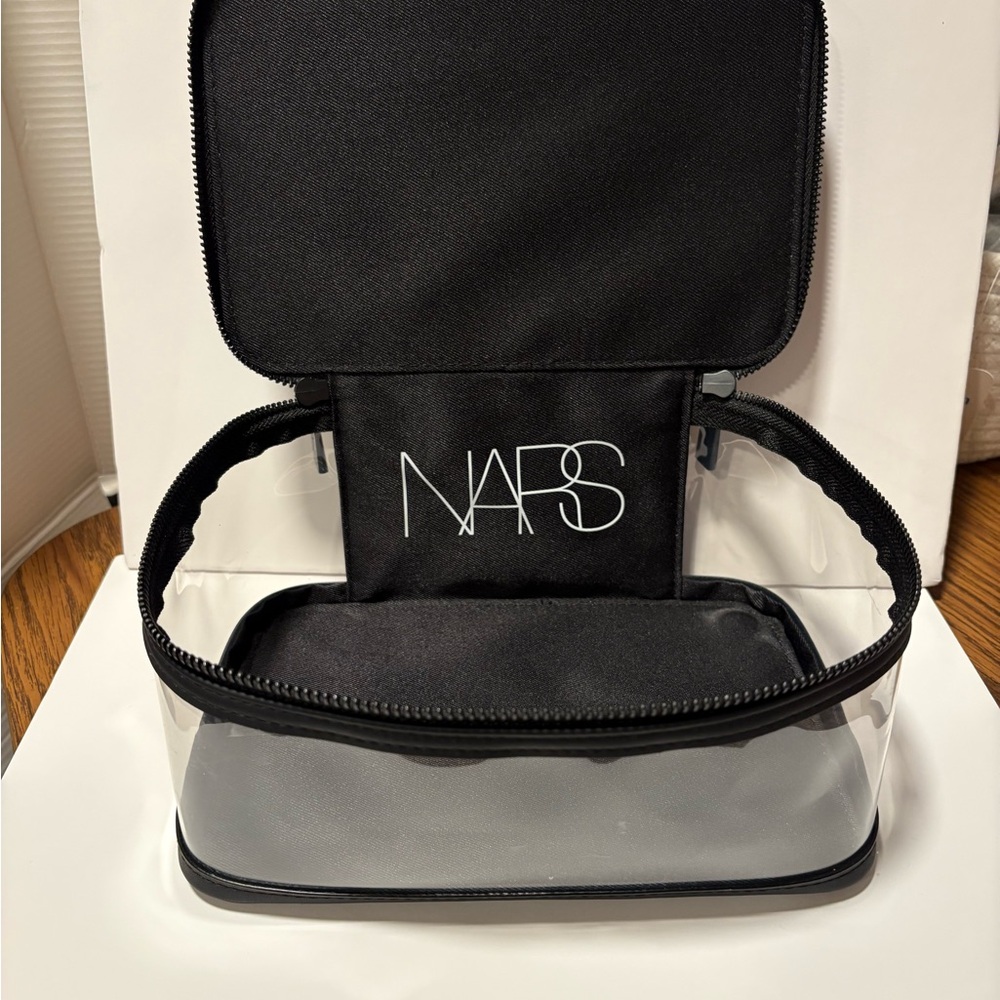 NARS Black and Transparent Cosmetic Case